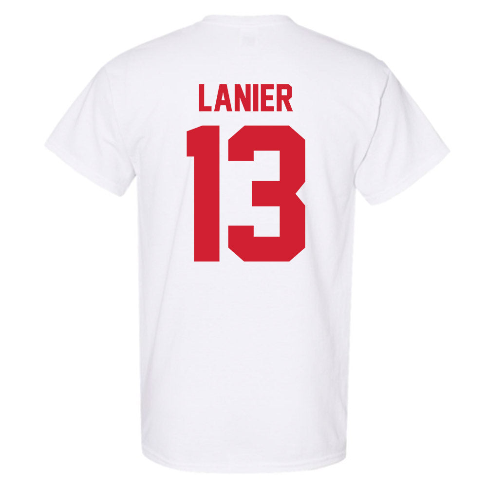 Nebraska - NCAA Men's Basketball : Jacob Lanier - Classic Shersey T-Shirt-2