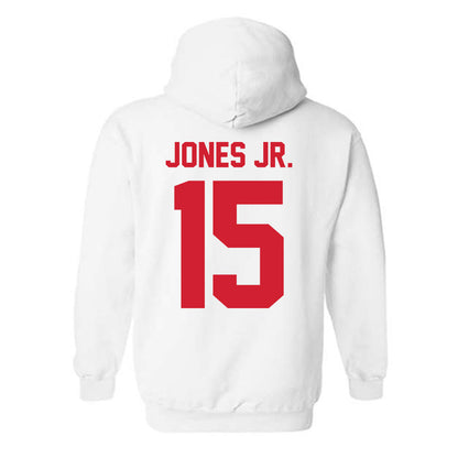 Nebraska - NCAA Football : Anthony Jones Jr. - Classic Shersey Hooded Sweatshirt-1