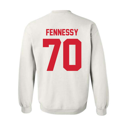 Nebraska - NCAA Football : Nolan Fennessy - Classic Shersey Crewneck Sweatshirt-1