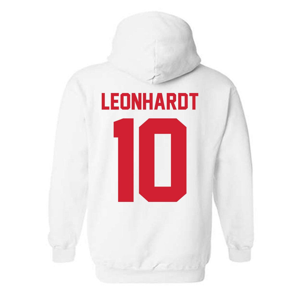 Nebraska - NCAA Men's Basketball : Trevan Leonhardt - Classic Shersey Hooded Sweatshirt-2