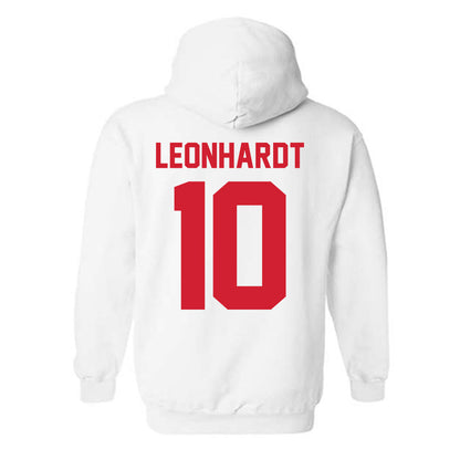 Nebraska - NCAA Men's Basketball : Trevan Leonhardt - Classic Shersey Hooded Sweatshirt-2