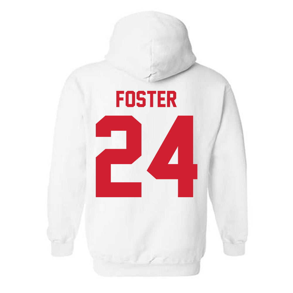 Nebraska - NCAA Football : Dexter Foster - Classic Shersey Hooded Sweatshirt-2