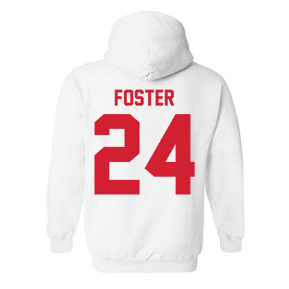 Nebraska - NCAA Football : Dexter Foster - Classic Shersey Hooded Sweatshirt-2