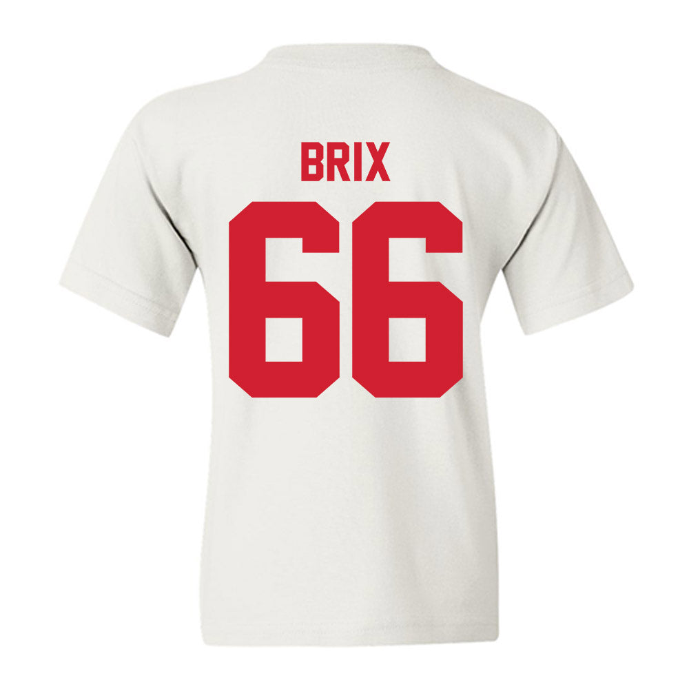 Nebraska - NCAA Football : Grant Brix - Classic Shersey Youth T-Shirt-2
