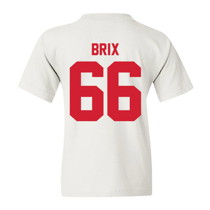 Nebraska - NCAA Football : Grant Brix - Classic Shersey Youth T-Shirt-2