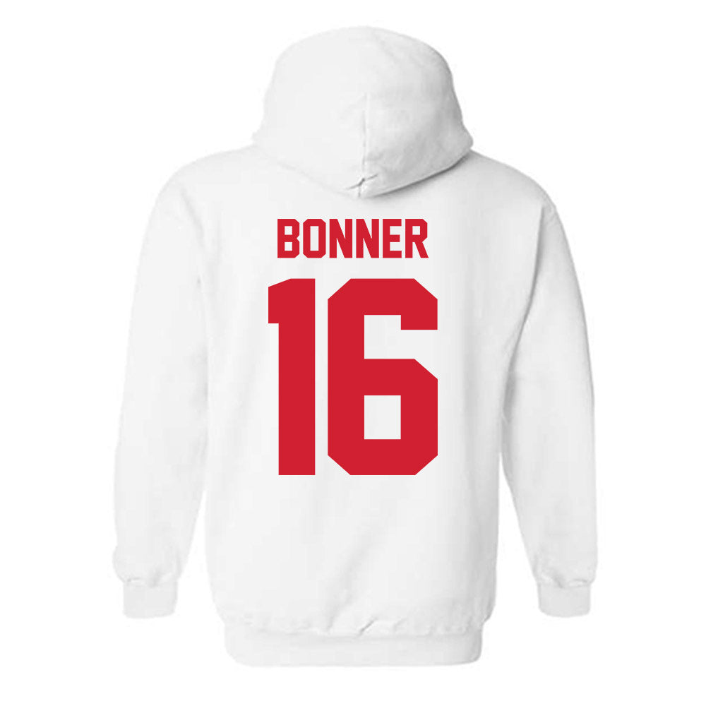 Nebraska - NCAA Football : Janiran Bonner - Classic Shersey Hooded Sweatshirt-1