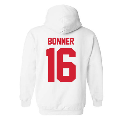 Nebraska - NCAA Football : Janiran Bonner - Classic Shersey Hooded Sweatshirt-1