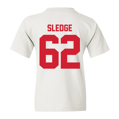 Nebraska - NCAA Football : Sam Sledge - Classic Shersey Youth T-Shirt-1