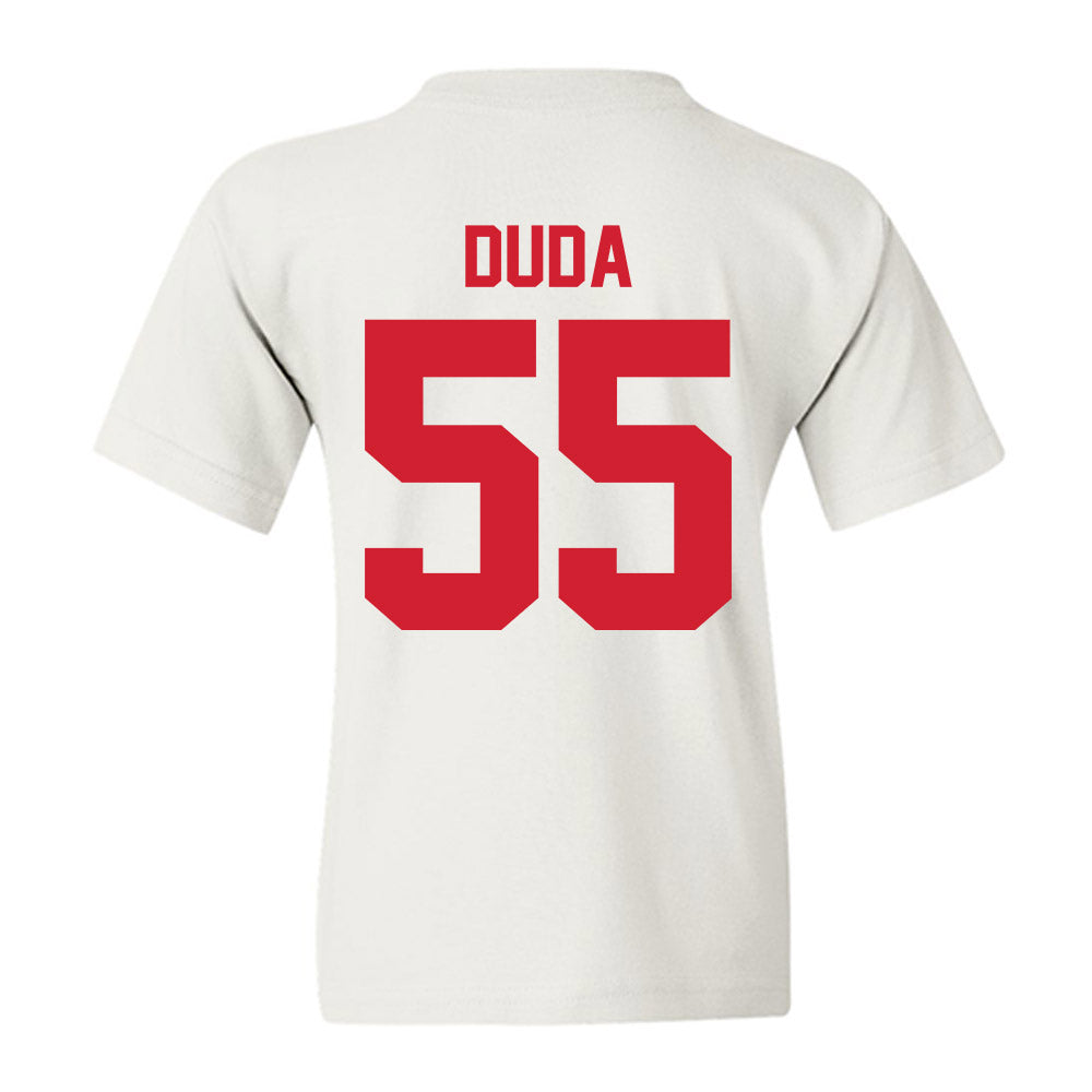 Nebraska - NCAA Football : Ethan Duda - Classic Shersey Youth T-Shirt-1