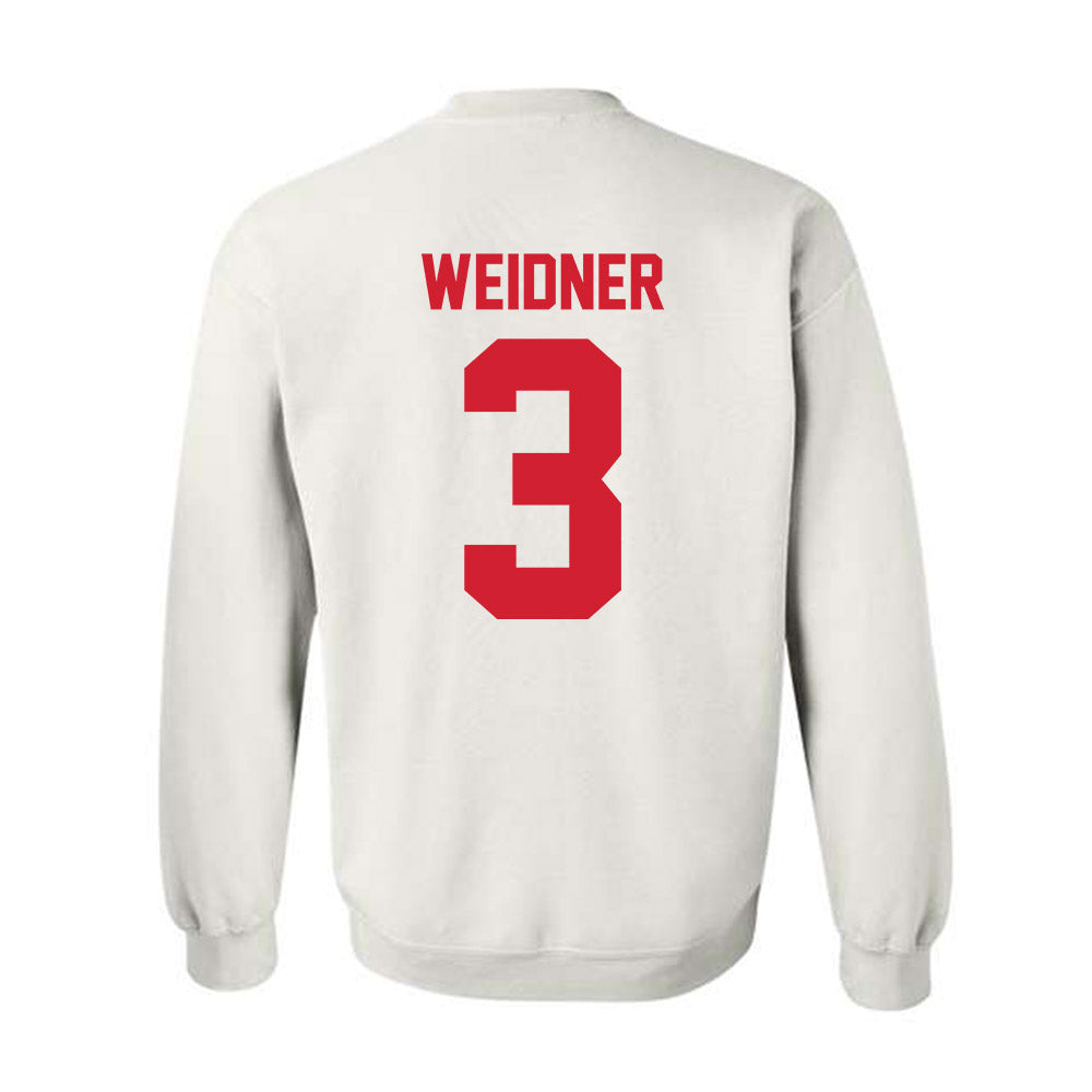 Nebraska - NCAA Women's Basketball : Allison Weidner - Classic Shersey Crewneck Sweatshirt-1