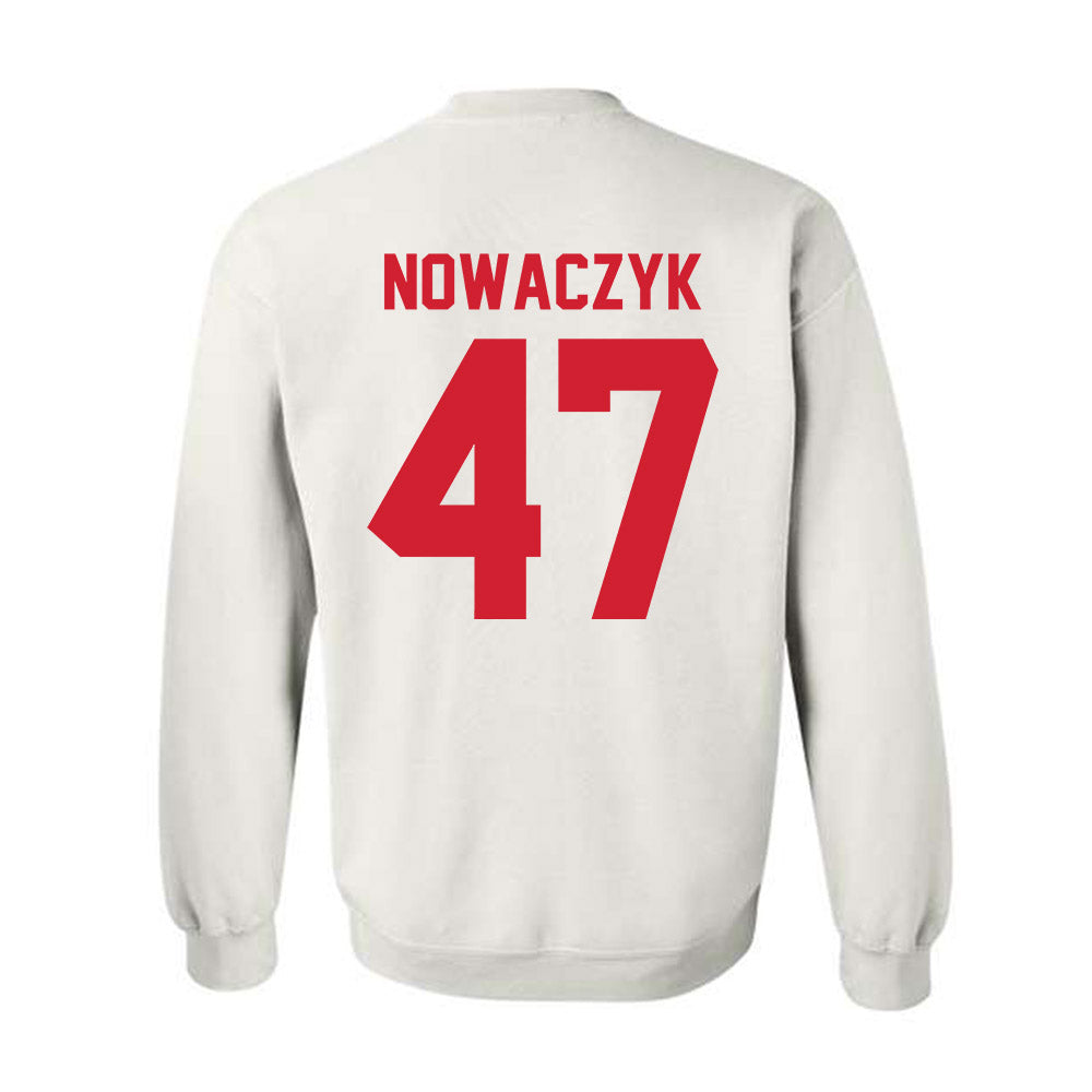 Nebraska - NCAA Baseball : Colin Nowaczyk - Classic Shersey Crewneck Sweatshirt-1