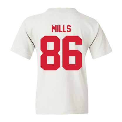 Nebraska - NCAA Football : Cortez Mills - Classic Shersey Youth T-Shirt-2