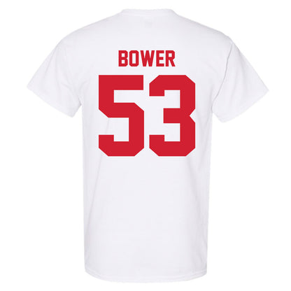 Nebraska - NCAA Football : Jacob Bower - Classic Shersey T-Shirt-1