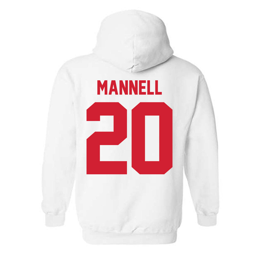 Nebraska - NCAA Baseball : Kevin Mannell - Classic Shersey Hooded Sweatshirt-1
