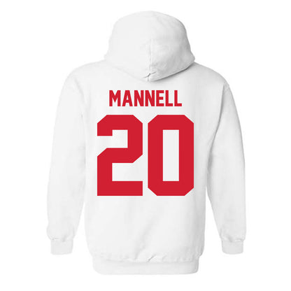 Nebraska - NCAA Baseball : Kevin Mannell - Classic Shersey Hooded Sweatshirt-1