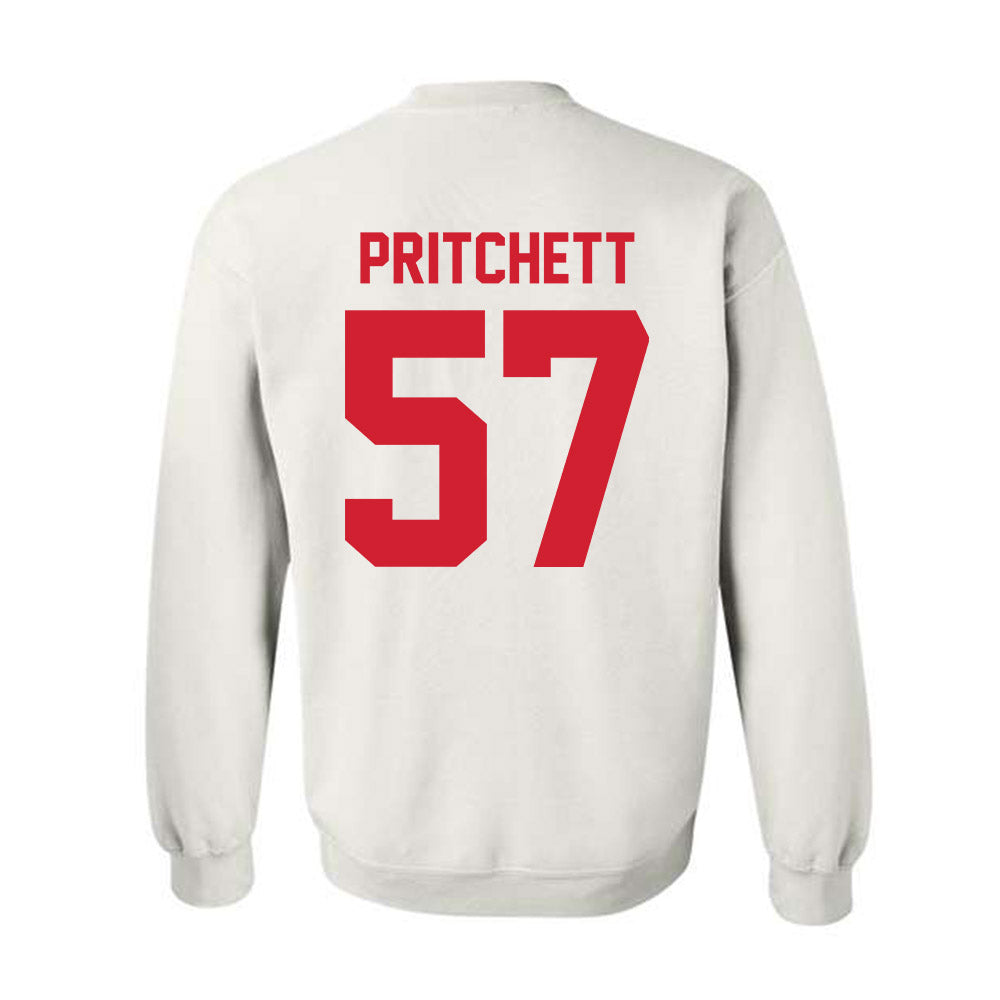 Nebraska - NCAA Football : Elijah Pritchett - Classic Shersey Crewneck Sweatshirt-1