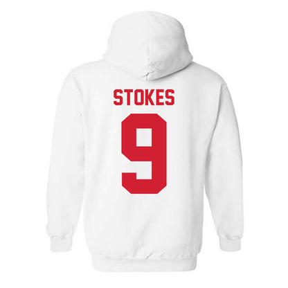 Nebraska - NCAA Baseball : Rhett Stokes - Classic Shersey Hooded Sweatshirt-1