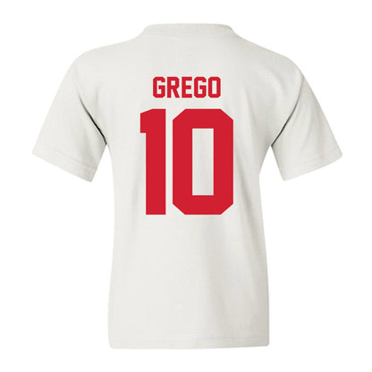 Nebraska - NCAA Baseball : Drew Grego - Classic Shersey Youth T-Shirt-1