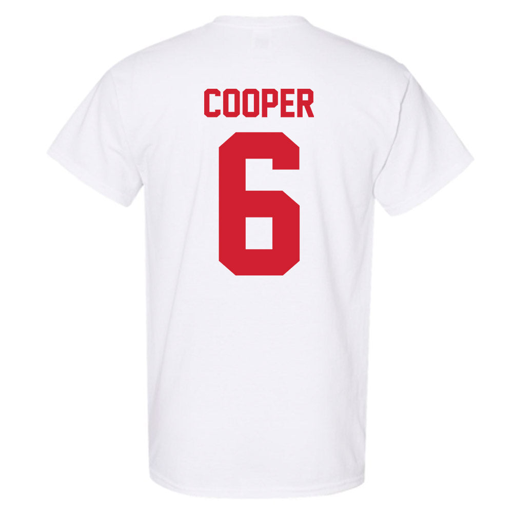 Nebraska - NCAA Men's Basketball : Will Cooper - Classic Shersey T-Shirt-1