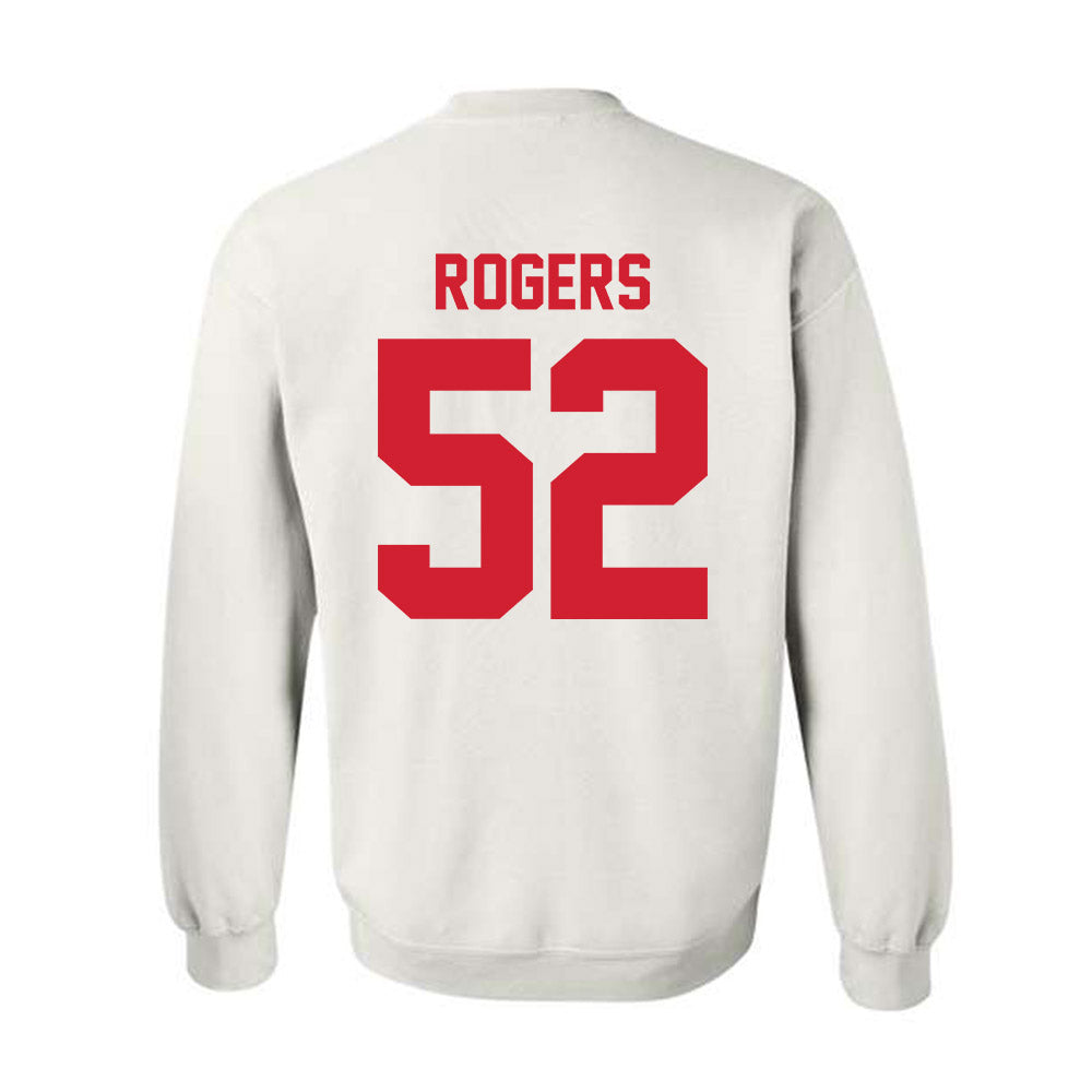 Nebraska - NCAA Football : Dylan Rogers - Classic Shersey Crewneck Sweatshirt-2