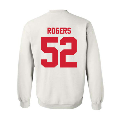 Nebraska - NCAA Football : Dylan Rogers - Classic Shersey Crewneck Sweatshirt-2