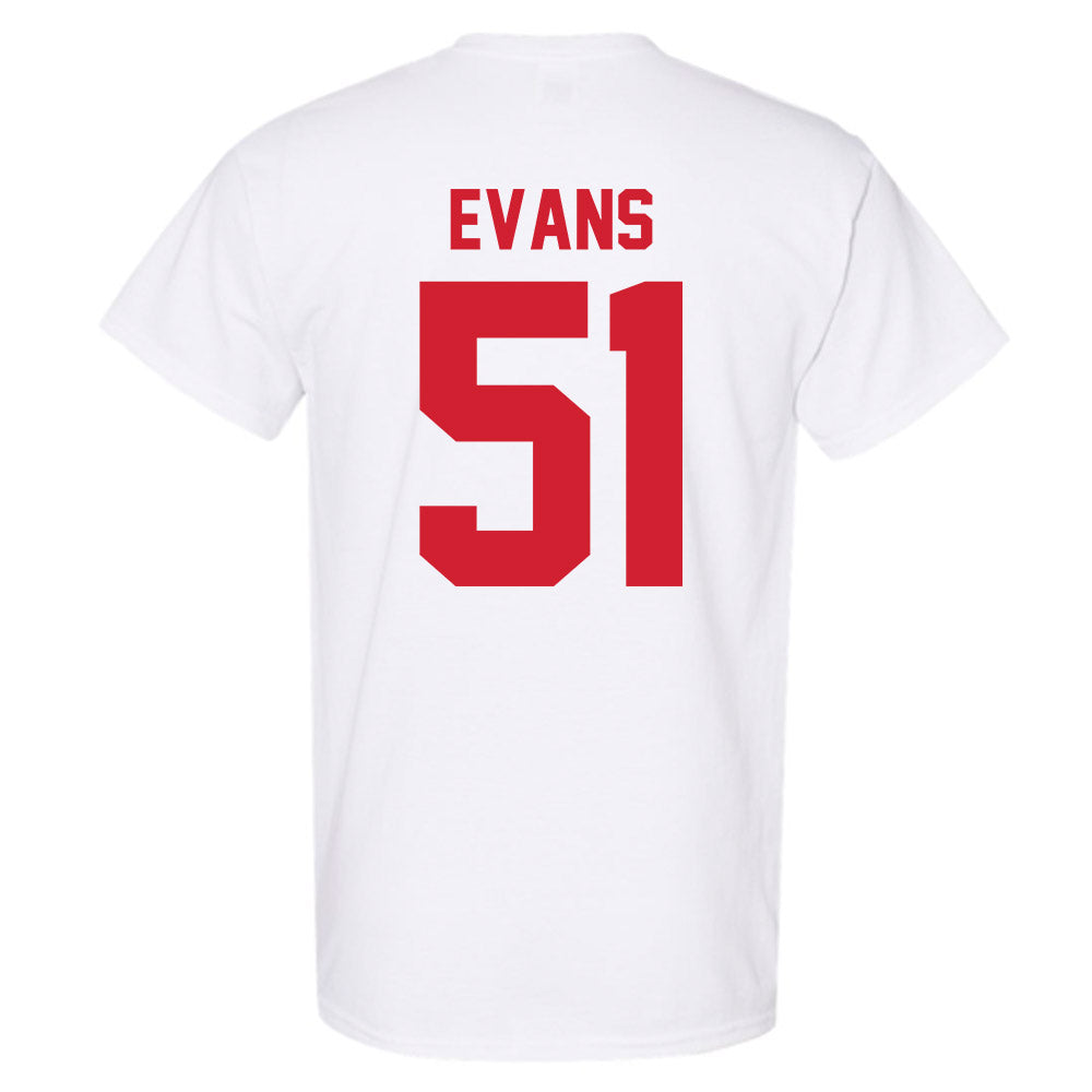 Nebraska - NCAA Football : Justin Evans - Classic Shersey T-Shirt-1
