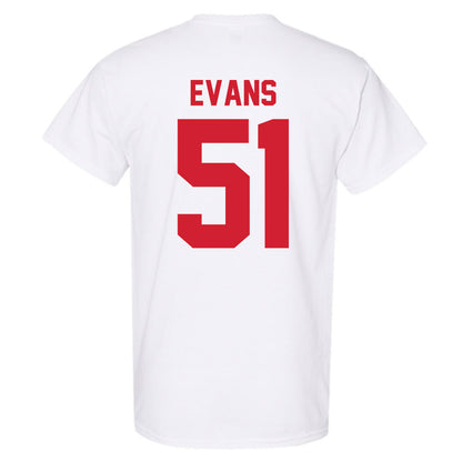 Nebraska - NCAA Football : Justin Evans - Classic Shersey T-Shirt-1