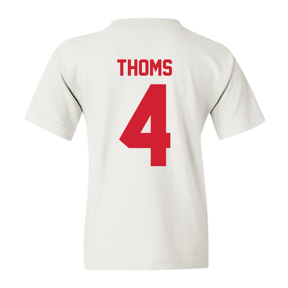 Nebraska - NCAA Softball : Malia Thoms - Classic Shersey Youth T-Shirt-1