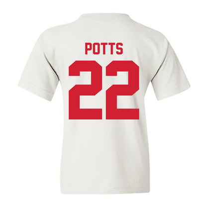 Nebraska - NCAA Women's Basketball : Natalie Potts - Classic Shersey Youth T-Shirt-1