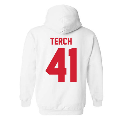 Nebraska - NCAA Football : Tanner Terch - Classic Shersey Hooded Sweatshirt-2