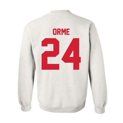 Nebraska - NCAA Men's Basketball : Sam Orme - Classic Shersey Crewneck Sweatshirt-2