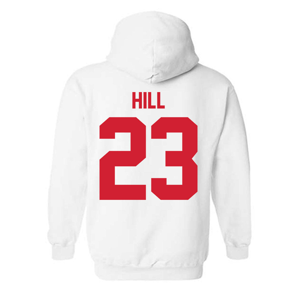 Nebraska - NCAA Football : Blye Hill - Classic Shersey Hooded Sweatshirt-1