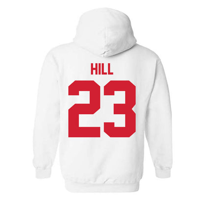 Nebraska - NCAA Football : Blye Hill - Classic Shersey Hooded Sweatshirt-1