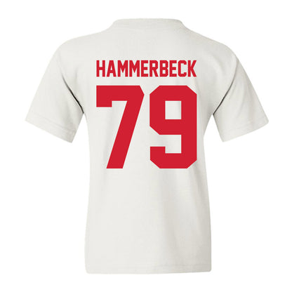 Nebraska - NCAA Football : Shawn Hammerbeck - Classic Shersey Youth T-Shirt-1
