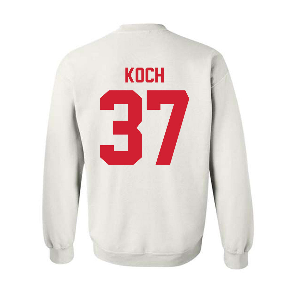 Nebraska - NCAA Football : Kamdyn Koch - Classic Shersey Crewneck Sweatshirt-1