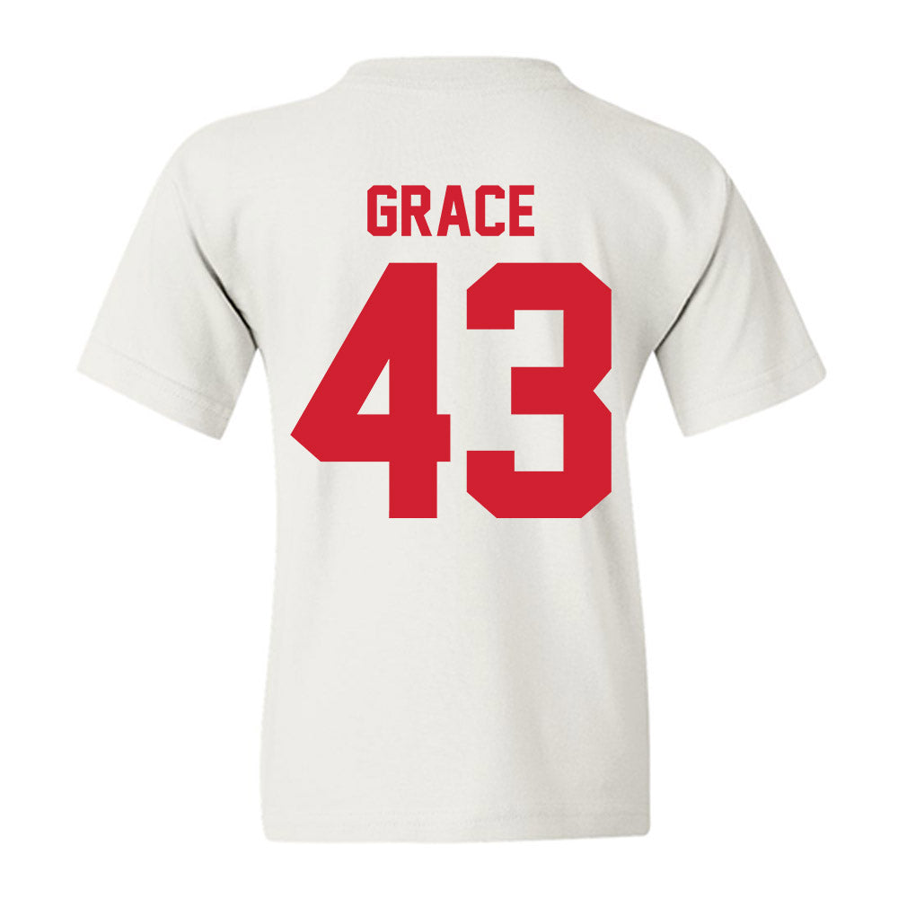 Nebraska - NCAA Baseball : Cooper Grace - Classic Shersey Youth T-Shirt-1