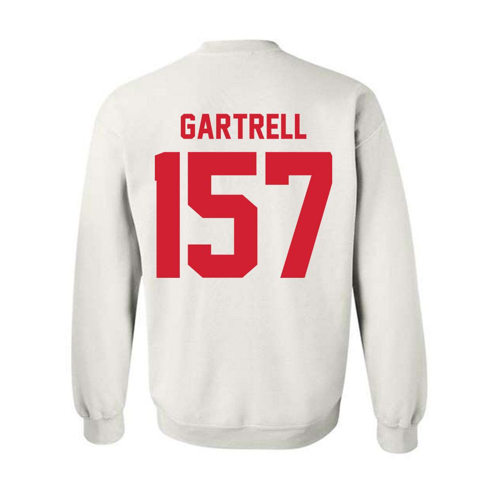 Nebraska - NCAA Wrestling : Dez Gartrell - Classic Shersey Crewneck Sweatshirt-1