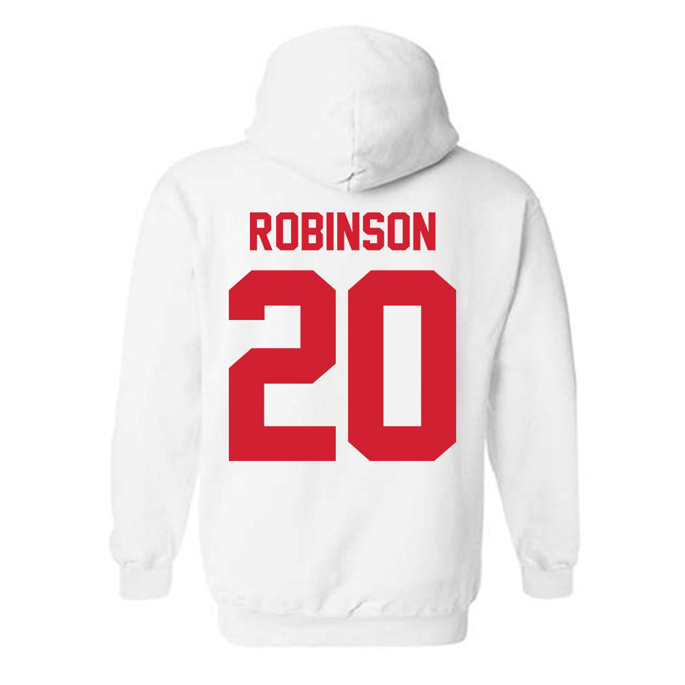 Nebraska - NCAA Women's Volleyball : Jayden Robinson - Classic Shersey Hooded Sweatshirt-2