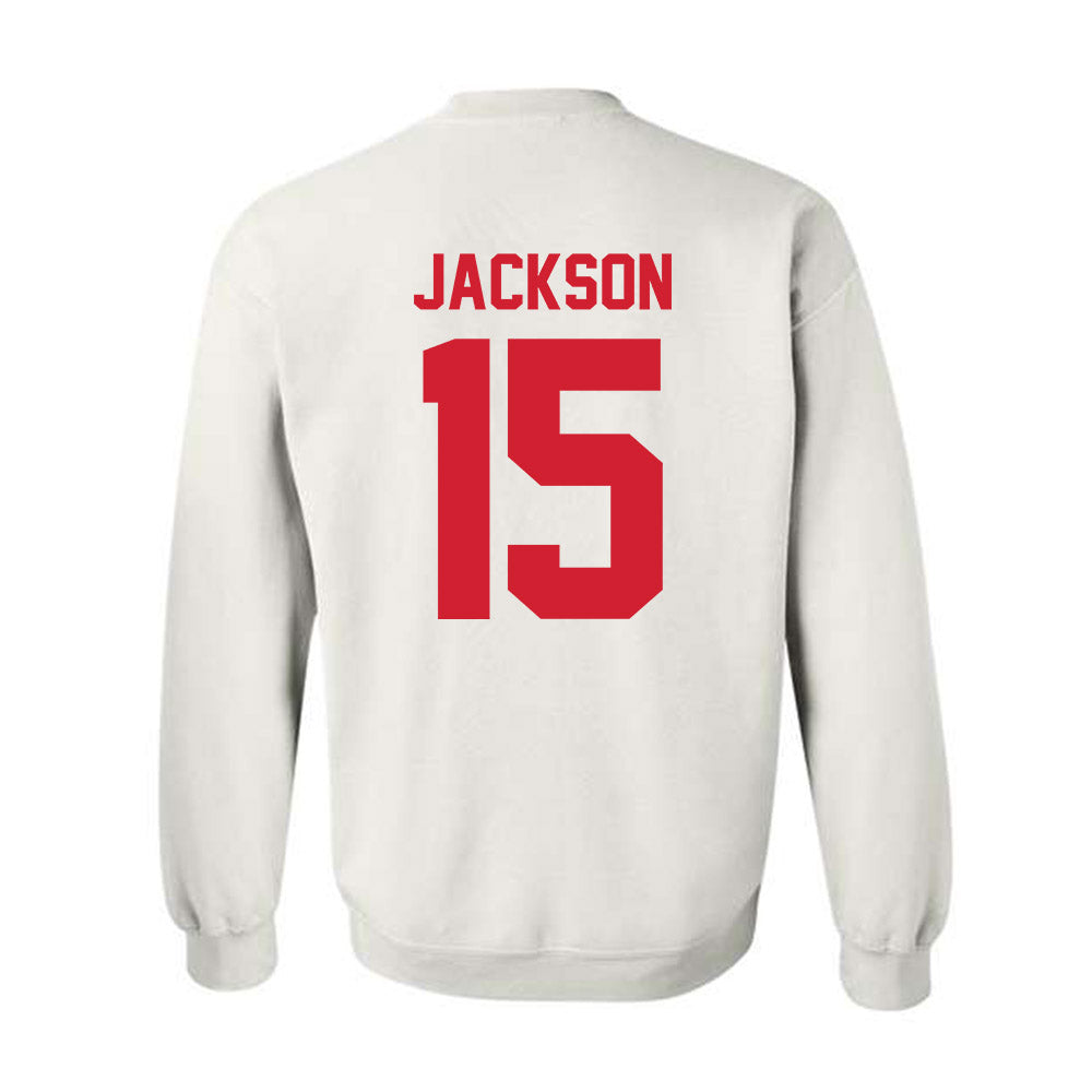 Nebraska - NCAA Women's Volleyball : Andi Jackson - Classic Shersey Crewneck Sweatshirt-2