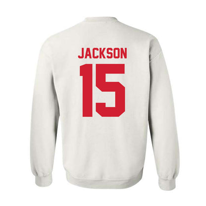 Nebraska - NCAA Women's Volleyball : Andi Jackson - Classic Shersey Crewneck Sweatshirt-2