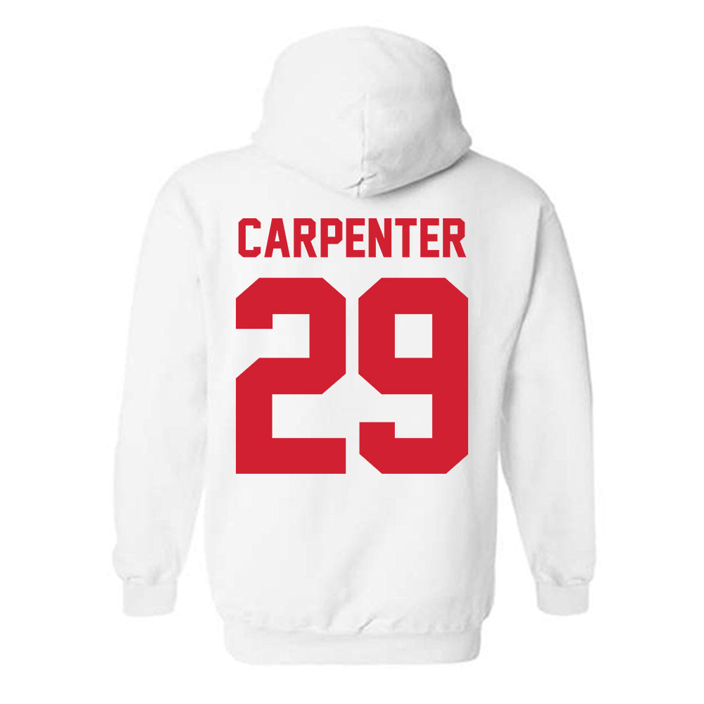 Nebraska - NCAA Women's Soccer : Kayma Carpenter - Classic Shersey Hooded Sweatshirt-1