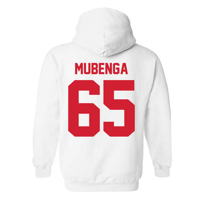 Nebraska - NCAA Football : Paul Mubenga - Classic Shersey Hooded Sweatshirt-1