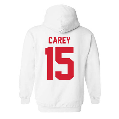 Nebraska - NCAA Baseball : Dylan Carey - Classic Shersey Hooded Sweatshirt-1
