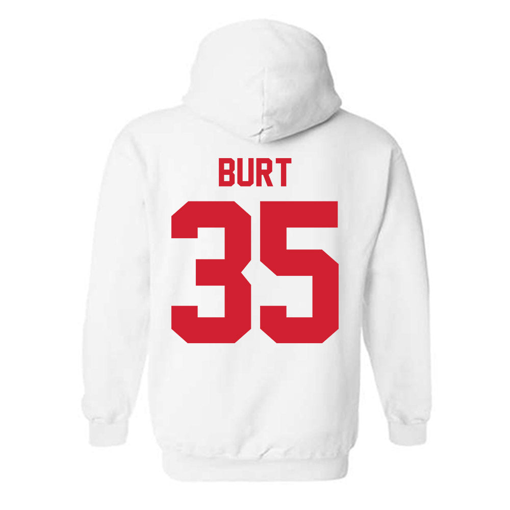 Nebraska - NCAA Men's Basketball : Henry Burt - Classic Shersey Hooded Sweatshirt-2