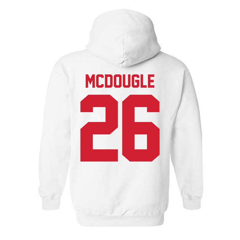 Nebraska - NCAA Football : Dwayne Mcdougle - Classic Shersey Hooded Sweatshirt-2