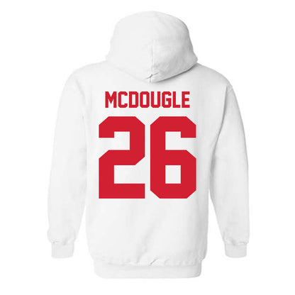 Nebraska - NCAA Football : Dwayne Mcdougle - Classic Shersey Hooded Sweatshirt-2