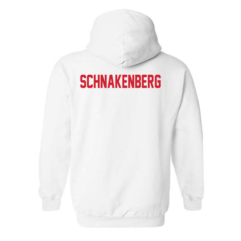 Nebraska - NCAA Men's Track & Field : Seth Schnakenberg - Classic Shersey Hooded Sweatshirt-2