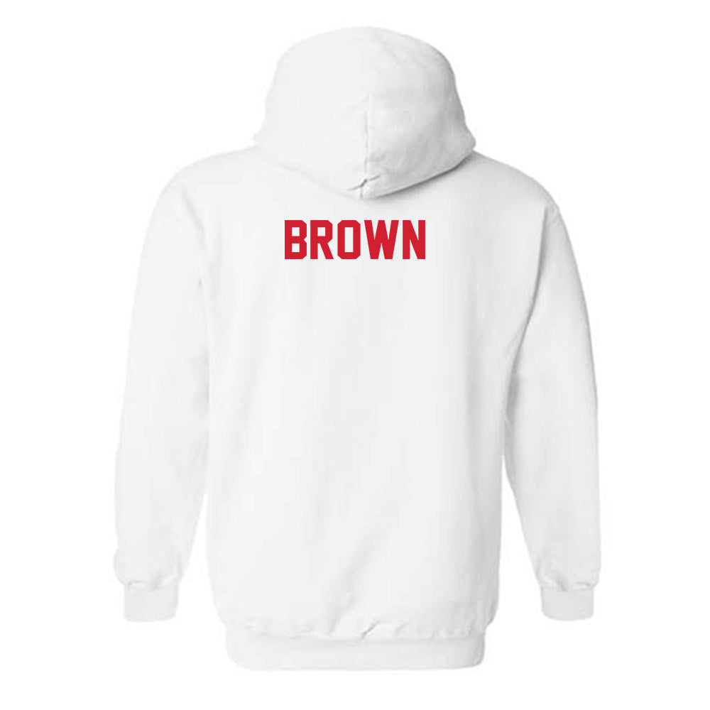 Nebraska - NCAA Football : Jamari Brown - Classic Shersey Hooded Sweatshirt-2