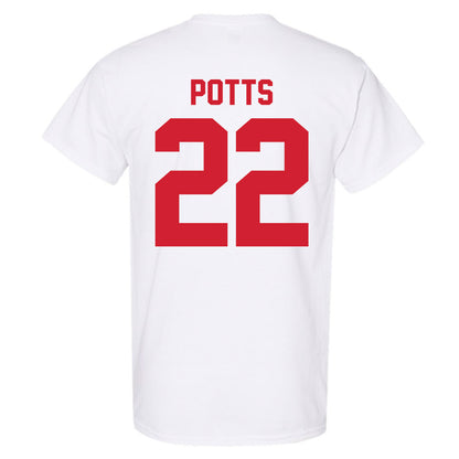 Nebraska - NCAA Women's Basketball : Natalie Potts - Classic Shersey T-Shirt-1
