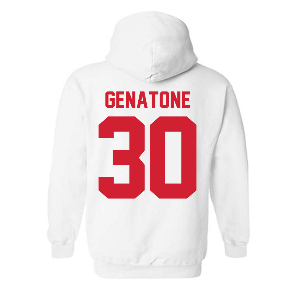 Nebraska - NCAA Football : Vincent Genatone - Classic Shersey Hooded Sweatshirt-1